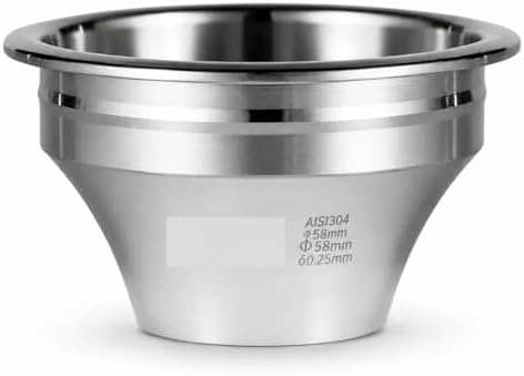 Step Down Espresso Portafilter Basket, Compatible with IKAPE, Variable Diameter Stainless Steel Basket for 54mm/58mm Bottomless Portafilter, 58mm 24g 38mm(58mm 24g 38mm) by Unknown