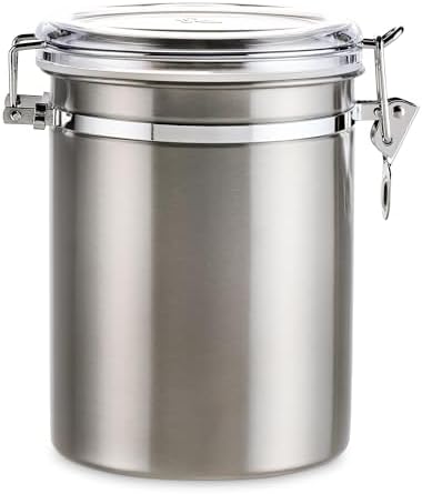 Tchibo Aroma can, coffee tin, 500 g capacity, aroma-tight, stainless steel - Image 2