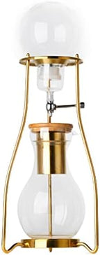 JITEM Cafetera Ice Cold Dripper Coffee and Tea Maker Dripper Brewer Maker with Adjustable Water Flow Stainless Steel Filter Glass Carafe for Coffee or Tea by Unknown