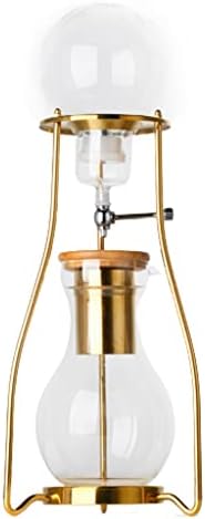 JITEM Cafetera Ice Cold Dripper Coffee and Tea Maker Dripper Brewer Maker with Adjustable Water Flow Stainless Steel Filter Glass Carafe for Coffee or Tea by Unknown