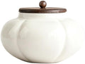 Ceramic Tea Canister with Airtight Lid Storage Container Tins Jar by Unknown