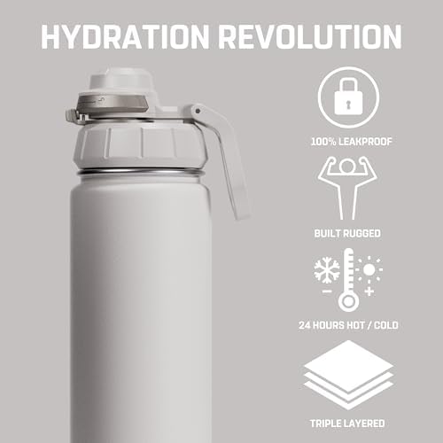Vesmoon Vessence 24 Oz Stainless Steel Tea Infuser Bottle for Loose Leaf Tea, Water, Herbs, Fruits - Triple Layered Insulated, Leak Proof Bottle with Lid and Clip Handle - 24 Hours Hot/Cold - Image 2