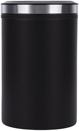AYNEFY Cordless Rechargeable Digital Display Sealed Storage Jar Coffee Canister Stainless Steel Airtight Bean Grounds Container Holder Digital Time Power Display Automatic Charging by AYNEFY