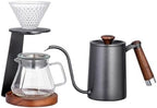 Professional Coffee Filter Stand Set with Glass Dripper - Image 5