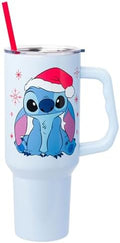 Silver Buffalo Lilo and Stitch Santa Hat, Stainless Steel Tumbler, 40oz by SilverBuffalo