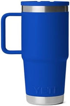 YETI Rambler 20 oz Travel Mug with Flip Straw Lid – Stainless Steel, Vacuum Insulated, Leakproof, Cup Holder Friendly, Royal Blue - Image 5
