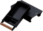 Normcore Espresso Knock Box Drawer, 304 Stainless Steel Under-Grinder Knock-Out Drawer with Walnut Wood Handle Fits Niche Zero & Fellow Ode, Shock-Absorbing Knock Bar, Size S, Matte Black - Image 2