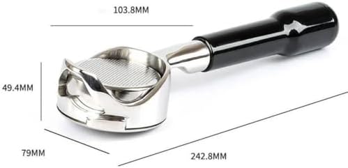 58MM Coffee Machine Portafilter Handle,Compatible With Gaggia,Coffee Machine Modified Handle Filter Bottomless Hollow Portafilter Stainless Steel Filter(58mm-C3) - Image 3