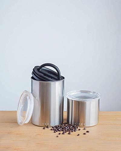 Airscape Stainless Steel Coffee Canister - 2-Pack - Food Storage Container - Image 5