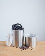 Airscape Stainless Steel Coffee Canister - 2-Pack - Food Storage Container - Image 5