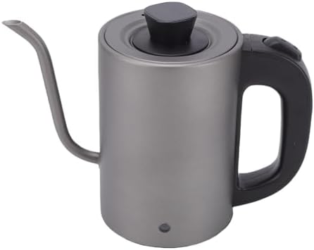 Gooseneck Electric Kettle, 600W 0.8L Fast Boiling Pour Over Coffee Kettle and Tea, Auto Shut Off, Hot Water Boiler for Home (US Plug 110V) - Image 5
