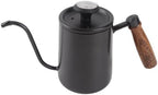 GOWENIC 600ML Pour Over Coffee Kettle with Thermometer (Black) - Image 6