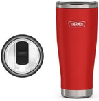 THERMOS ICON SERIES, Stainless Steel Tumbler with Slide Lock, 18 Ounce, Crimson by Thermos