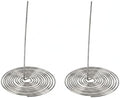 Loose Leaf Tea Filter Replacement, Stainless Steel Spring Infuser for Teapot Inner Slot, Fine Mesh Strainer 1.1 x 2.2 Inch, 2 Pack by Unknown