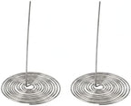 Loose Leaf Tea Filter Replacement, Stainless Steel Spring Infuser for Teapot Inner Slot, Fine Mesh Strainer 1.1 x 2.2 Inch, 2 Pack by Unknown
