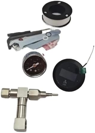 Compatible for E61 Semi-Automatic Espresso Machine, Brewing Head Pressure Gauge Thermometer Modification Accessories(WHITE) - Image 2