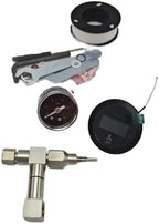 Compatible for E61 Semi-Automatic Espresso Machine, Brewing Head Pressure Gauge Thermometer Modification Accessories(WHITE) - Image 2