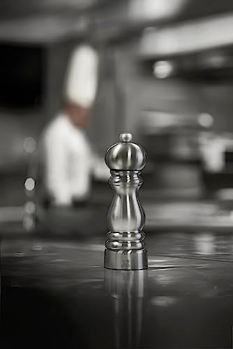 Peugeot Paris Chef Salt Mill, u'Select, 7 in, Stainless Steel - Image 2