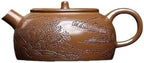 Tea Kettle Creative Handmade Exquisite Pattern Jiangshan Beautiful Teapot Home Purple Sand Teapot Ceramic Tea Infuser by Unknown