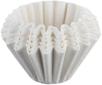 Coffee Filters Paper Drip Type Hand Brew Coffee Wood Pulp Filter Drip Paper Ripple Type Origami Cake Bowl Filter Cup 100PCS(Medium white) by Unknown