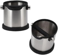 Stainless Steel Coffee Knock Box 1800ML Capacity Non-Slip Base Coffee Grounds Bucket Container for Coffee Shops Bars Kitchens by Unknown