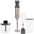 Kenmore Immersion Blender - Handheld Stick Mixer, Electric Hand Blender with Stainless Steel Shaft, Whisk, Variable Speed for Smoothies, Milkshakes, Baby Food, Puree, Batidora de Inmersión by Koolatron