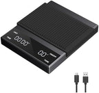 Digital Coffee Scale 3Kg 0.1G High Precision Rechargeable Drip Espresso Scale with Timer Portable Kitchen Scale Fine Scales, by Unknown