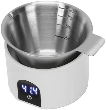 banapoy Coffee Bean Scale Set with Measuring Cup (White) - Image 2