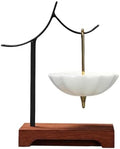 Porcelain Tea Filter with Hanging Hook, White by Unknown