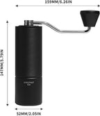 Featured Chestnut C3s Manual Coffee Grinder,Stainless Steel Conical Burr,Capacity 25g,Burr size 38mm，Portable manual grinder (black) - Image 2