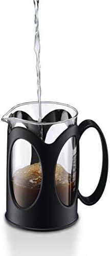 BODUM 10683-01 Kenya French Press Coffee Maker, Borosilicate Glass - 4-Cup (0.5 L), Black - Image 4