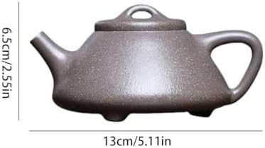 Tea Pots For Loose Tea Original Ore Azure Clay Purple Sand Teapot Office Single Person Tea Brewing Tea Set Tea Infuser Pot - Image 2