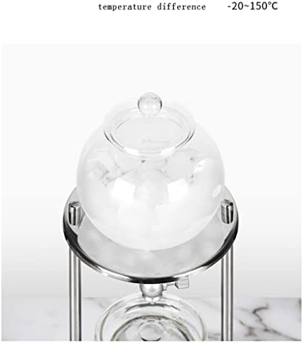 JITEM Cafetera Ice Cold Dripper Coffee and Tea Maker Dripper Brewer Maker with Adjustable Water Flow Stainless Steel Filter Glass Carafe for Coffee or Tea - Image 4