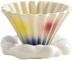 Coffee Filter Cloud Conical Ceramic Small Origami Hand Made Funnel Cup Accessories(Color 13) by Unknown