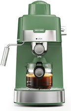3.5Bar Espreeso Machine 4-Cup Compact Coffee Maker 800W Green by FOLLOWUS