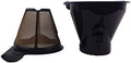 New Washable Permanent Reusable Coffee Filter Replacement with Filter Holder Set for Ninja 103KKW090 by Unknown