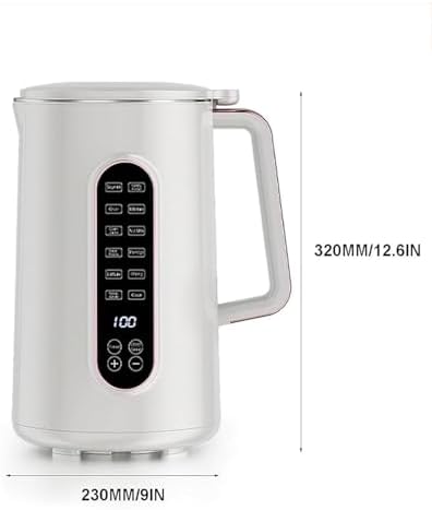 Automatic Milk Frother, Milk Frother Machine with Hot and Cold Functionality, 1500ml Large Capacity and 12H Smart Appointment, Quiet Foaming and Easy Cleaning, For Home and Kitchen Use - Image 5