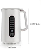 Automatic Milk Frother, Milk Frother Machine with Hot and Cold Functionality, 1500ml Large Capacity and 12H Smart Appointment, Quiet Foaming and Easy Cleaning, For Home and Kitchen Use - Image 5