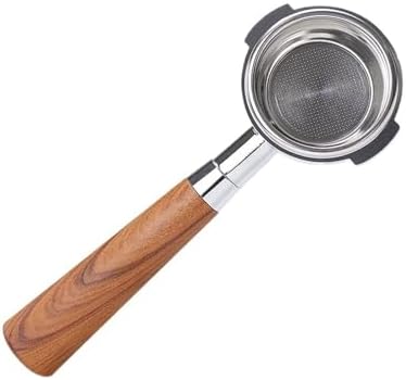 Coffee Bottomless Portafilter Naked For Two Ears With Filter Basket Espresso Machine Accessories Barista Tools(58MM E61 E) by Unknown