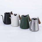 Stainless Steel Gooseneck for kettle With Thermometer, 650 850ML Narrow Spout Coffee Pot For Pour Over Brewing At Home Or Cafe(650ML Silver) - Image 5