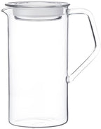 KINTO CAST 21676 Water Jug, 25.5 fl oz (750 ml), Heat-resistant Glass, Microwave and Dishwasher Safe by Unknown