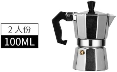 Moka Pot Stovetop Espresso Maker 50-600ml Italian Coffee Machine Aluminum - Image 2