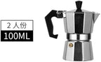 Moka Pot Stovetop Espresso Maker 50-600ml Italian Coffee Machine Aluminum - Image 2