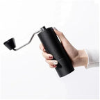 Manual Coffee Grinder Burr Inside Portable Hand Grinder With Double Bearing Positioning(Red) - Image 4