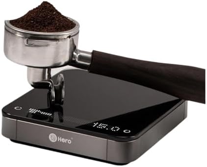 Food Kitchen Scale, Coffee Electronic Scale Precision 0.1g Digital Scale Smart Kitchen Scale Portable Baking Scales with Timer USB Charge 2KG,LCD Display(White Hero) - Image 4
