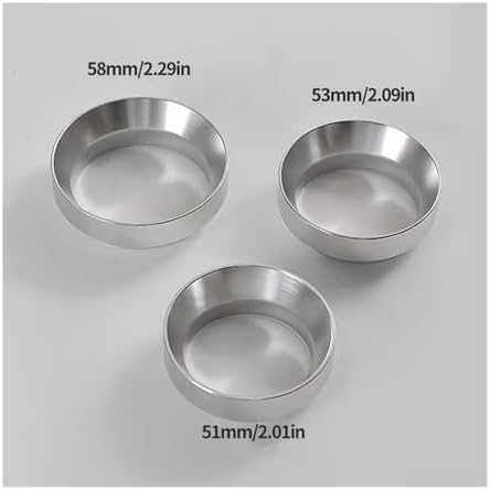 Coffee Catcher Ring for 51mm 53mm 58mm Grinders with Handle and Cloth(Sliver 58mm) - Image 7