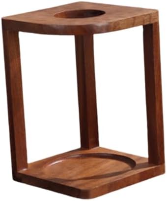 Wooden Coffee Filter Cup Stand Dripper Rack Stable Pour Over Coffee Brewer Holder for Hotel Dorm Tea House Kitchen- Style A - Image 6