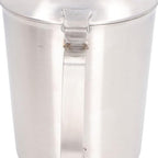 304 Stainless Steel Measuring Cup with Lid, Milk Frothing Pitcher for Art, Large Capacity Coffee Milk Cup with Markings, Steaming Pitcher for Home and Use - Image 4