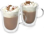 La Cafetière Double Walled Hot Chocolate Glasses Set of 2, 350ml by La+Cafeti%C3%A8re