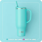 Swig Life 30oz Leakproof To-Go Tumbler with Handle, Easy Tiger - Image 3